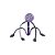 Blocos de Montar Purple - Rainbow Friends - Imagem 1