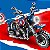 Blocos Moto Capitão América Avengers - Marvel - Imagem 2