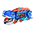 Carros Dinossauros Dinotruck 45 cm c/ 4 miniaturas - Crazy Toys - Imagem 2