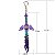 Chaveiro Link Master Sword Zelda Tears of the Kingdom - Imagem 2
