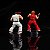 Conjunto 2 Estátuas Ryu e Ken Street Fighter - Imagem 5