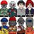 Conjunto com 16 Personagens Filmes Terror Halloween - Imagem 2