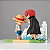 Diorama Luffy e Shanks One Piece World Collectible - Bandai Banpresto - Imagem 3