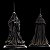 Estátua Nazgul Ringwraiths O Senhor dos Anéis - Imagem 4