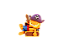 Figure Garfield Wooden Sword Pirate - Pop Mart Original - Imagem 1