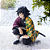 Figure Giyu Tomioka Squatting Demon Slayer - Original Sega - Imagem 3