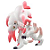 Figure Zoroark de Hisui Pokémon Monster Collection - Original Takara Tomy - Imagem 1