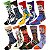 Kit 10 Pares de Meias Vilões Terror - Moda Geek - Imagem 1