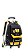 Mochila com Carrinho Escolar Pokémon de Roda Tripla - Imagem 3