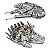 Nave Millennium Falcon Star Wars - 40cm - Imagem 1