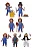 NECA Action Figure Chucky Good Guy Series 2 Set com 7 - Imagem 1