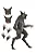 NECA Boneco Action Figure The Howling Ultimate Werewolf - Imagem 1