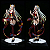 Pack 2 Estátuas Gyutaro e Daki - Demon Slayer - Imagem 8