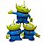 Pack 3 Aliens Toy Story - Imagem 1