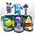 Pack 6 mini figures Monstros S.A. - Disney - Imagem 4