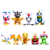 Pack 9 Figures Digimon Adventures - Animes e Mangás - Imagem 1