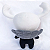 Pelúcia O Cavaleiro 30 cm - Hollow Knight - Imagem 3