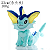 Pelúcia Vaporeon Pokémon - Animes - Imagem 2
