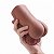 Masturbador Formato de Corpo e Ânus Masculino - 15,5 x 8,5 cm - Imagem 3