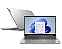 Notebook Lenovo IdeaPad 1 15AMN7 AMD Ryzen 3 7320U 8GB 256GB SSD Windows 11 15.6" - 82X5000MBR Cloud Grey - Imagem 1