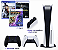 Console Sony PlayStation®5 Standard 825GB SSD + 2 Controles + Base Carregadora dos controles + 3 Jogos - Semi Novo Na Caixa - Imagem 1