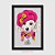 Quadro Poodle Fêmea I Like To Dress Up - Modelo 3 - Imagem 1