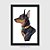 Quadro Pinscher - Modelo 1 - Imagem 1