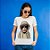 Camiseta Baby Look Macaco - Modelo 1 - Imagem 1