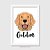 Quadro Cachorro Golden - Modelo 1 - Imagem 2
