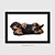 Quadro Rottweiler Filhote Deitado - Imagem 1