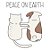 Camiseta Baby Look Cachorro e Gato - Peace on Earth - Imagem 4