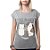 Camiseta Baby Look Cachorro e Gato - Peace on Earth - Imagem 1
