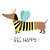 Camiseta Dachshund Bee Happy - Imagem 4