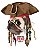 Camiseta Cachorro Pug Pirata - Imagem 2