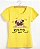 Camiseta Baby Look Pug Play With Me - Imagem 1