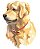 Camiseta Baby Look Golden Retriever - Imagem 4