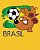 Camiseta Infantil Brasil - Cachorro Jogador - Imagem 2