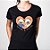 Camiseta Baby Look Cachorro Namorados Personalizada com Nomes - Imagem 3