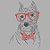 Camiseta Schnauzer de Óculos e Gravatinha - Imagem 2