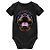 Body Bebê Rottweiler - Preto - Imagem 1
