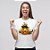 Camiseta Baby Look Gato Preto Halloween - Imagem 3