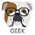 Camiseta Bulldog Inglês Geek - Imagem 6