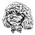Camiseta Baby Look Poodle de Gravatinha Borboleta - Imagem 2