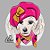 Camiseta Poodle Fêmea I Like To Dress Up - Imagem 4