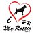 Body Bebê Rottweiler I Love My Rottie - Branco - Imagem 2