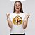 Camiseta Baby Look Golden Retriever Mosaico Guth Dog - Imagem 1