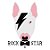 Camiseta Baby Look Bull Terrier Rock Star - Imagem 2