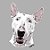 Camiseta Bull Terrier Pintura Digital - Imagem 6