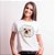 Camiseta Baby Look Lhasa Apso Pintura Digital - Imagem 5