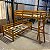 Cama Treliche Em L Com Auxiliar Solteiro Madeira - Imagem 23